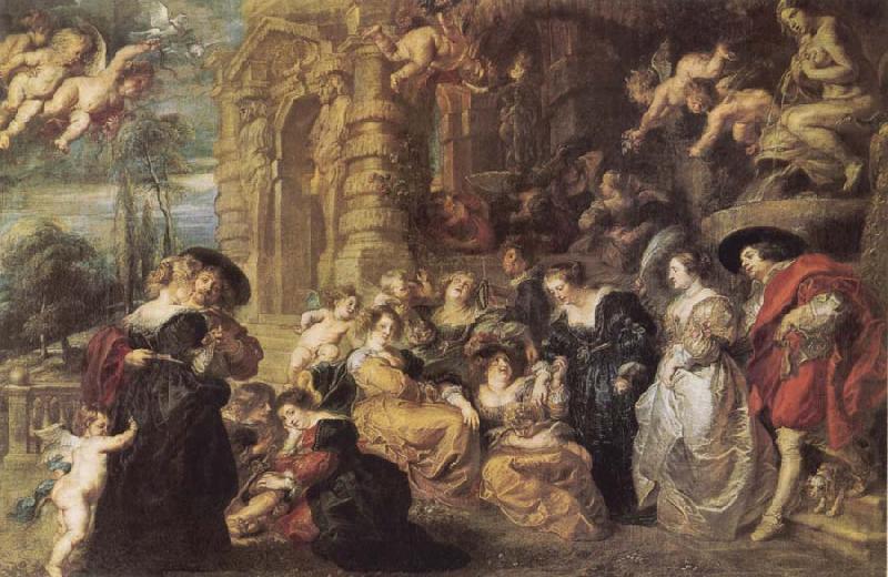Peter Paul Rubens The Garden of Love Sweden oil painting art